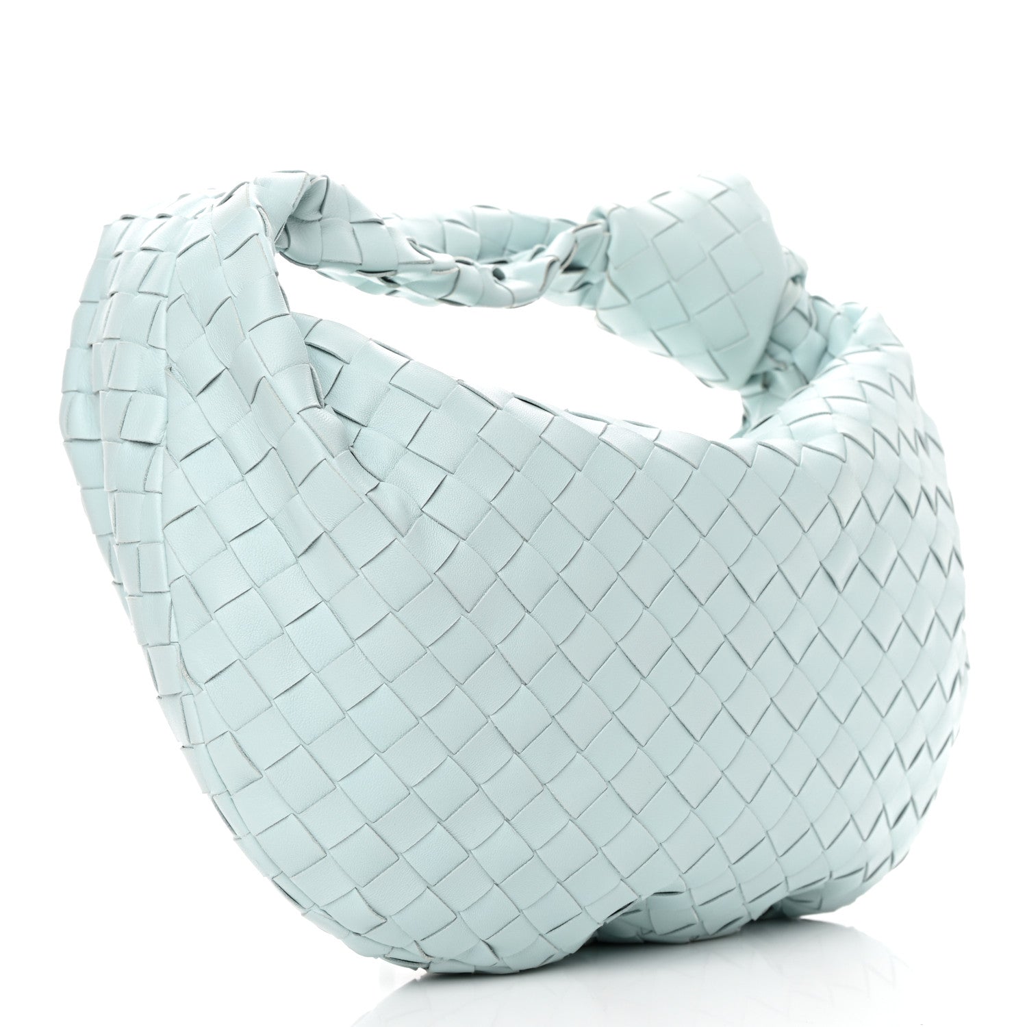 Bottega Veneta Nappa Intrecciato Teen Jodie Hobo Teal Washed 3 of 10