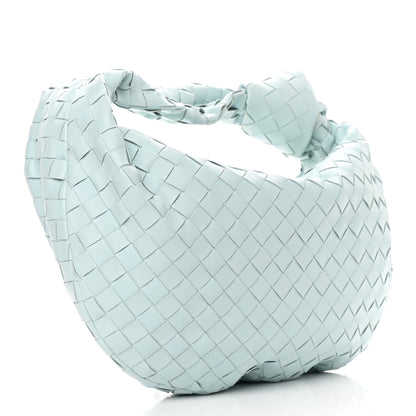 Bottega Veneta Nappa Intrecciato Teen Jodie Hobo Teal Washed 3 of 10