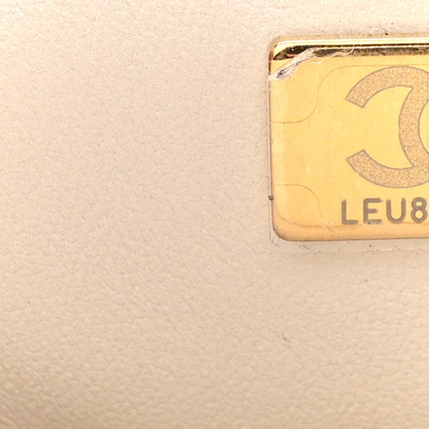 Chanel Iridescent Caviar Mini Boy Flap White 7 of 12