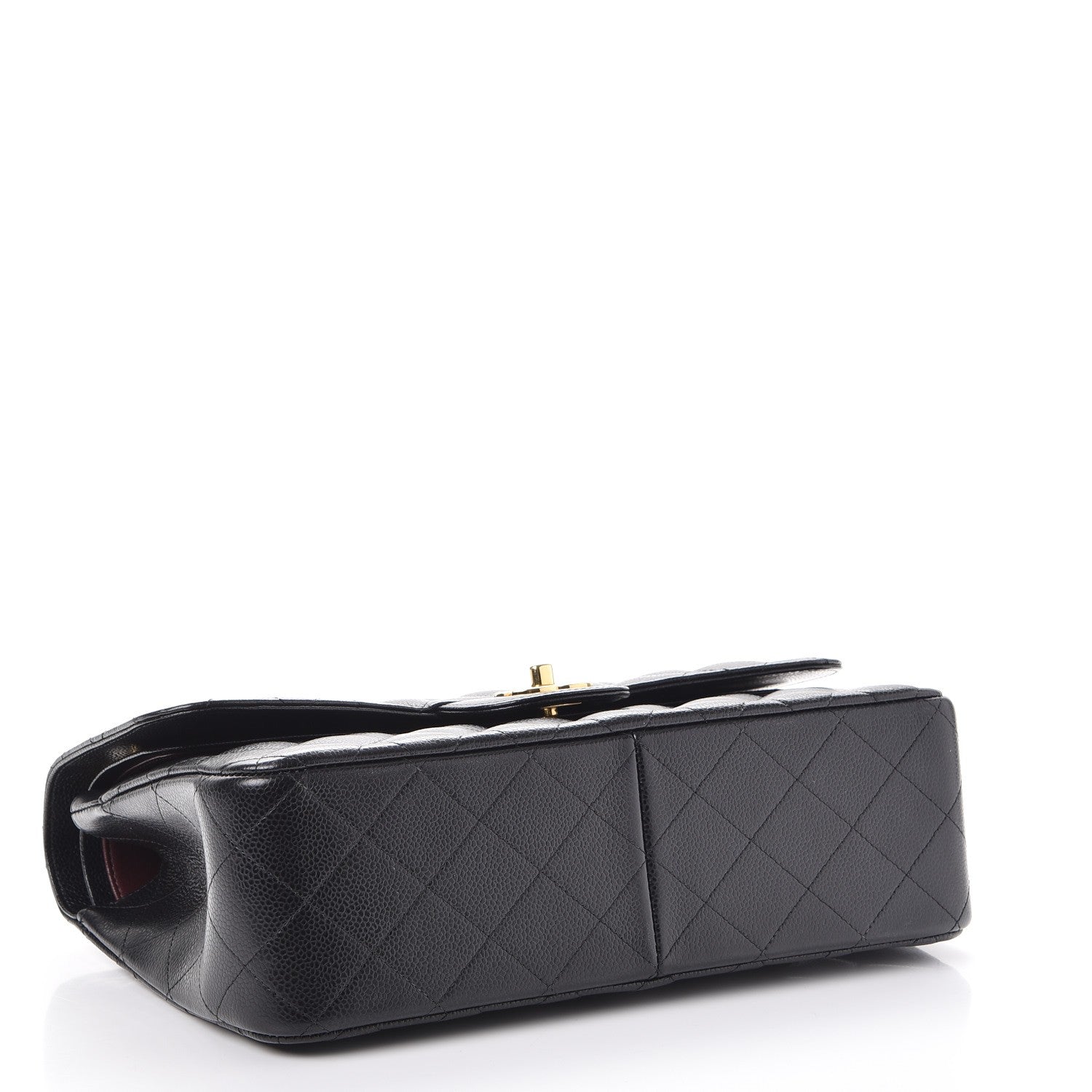 Chanel Caviar Quilted Jumbo Double Flap Black 5 of 8