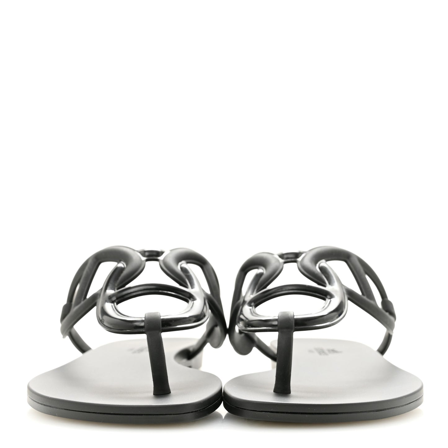 Rubber Womens Egerie Sandals 37 Black