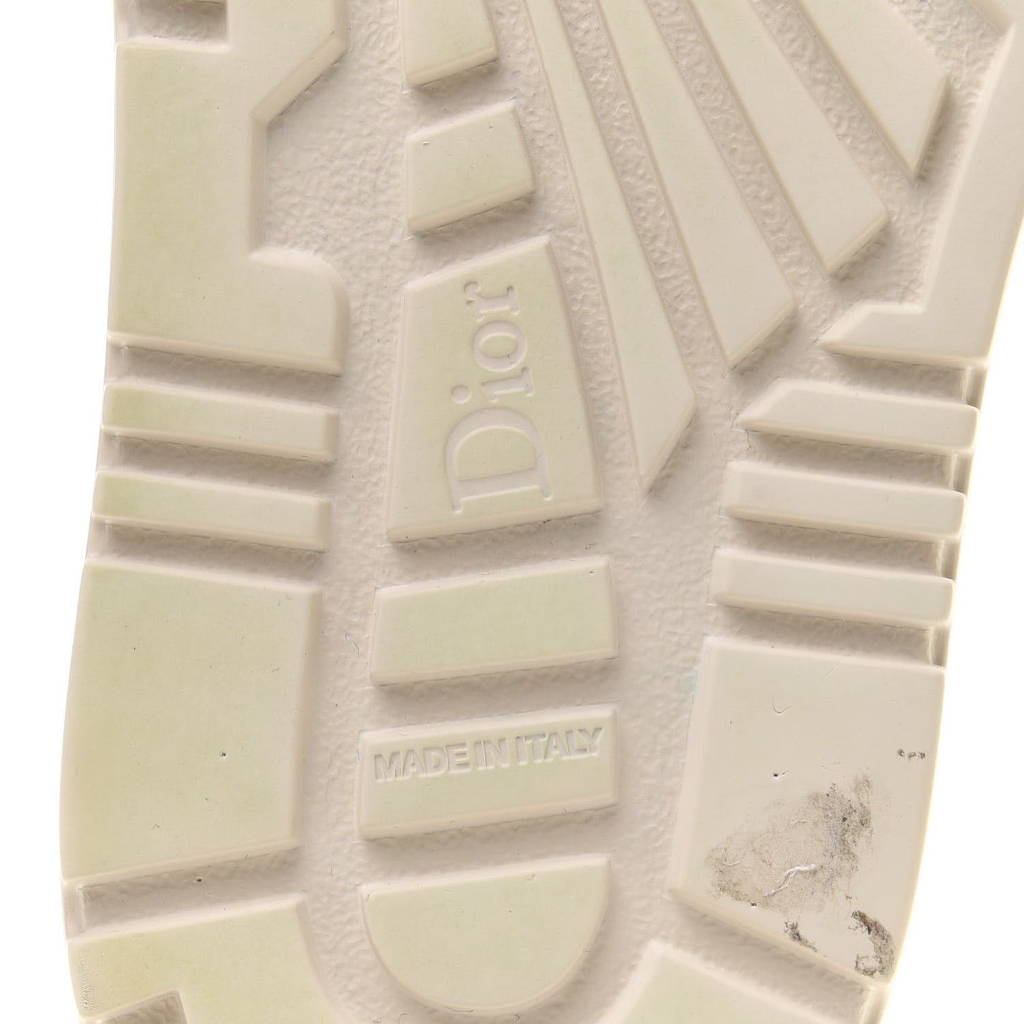 Canvas Toile de Jouy Embroidered Dway 10mm Slide Sandals 36 Off White Grey