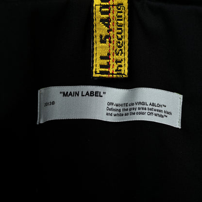 Off-White Canvas Logo Backpack Black 5 of 12