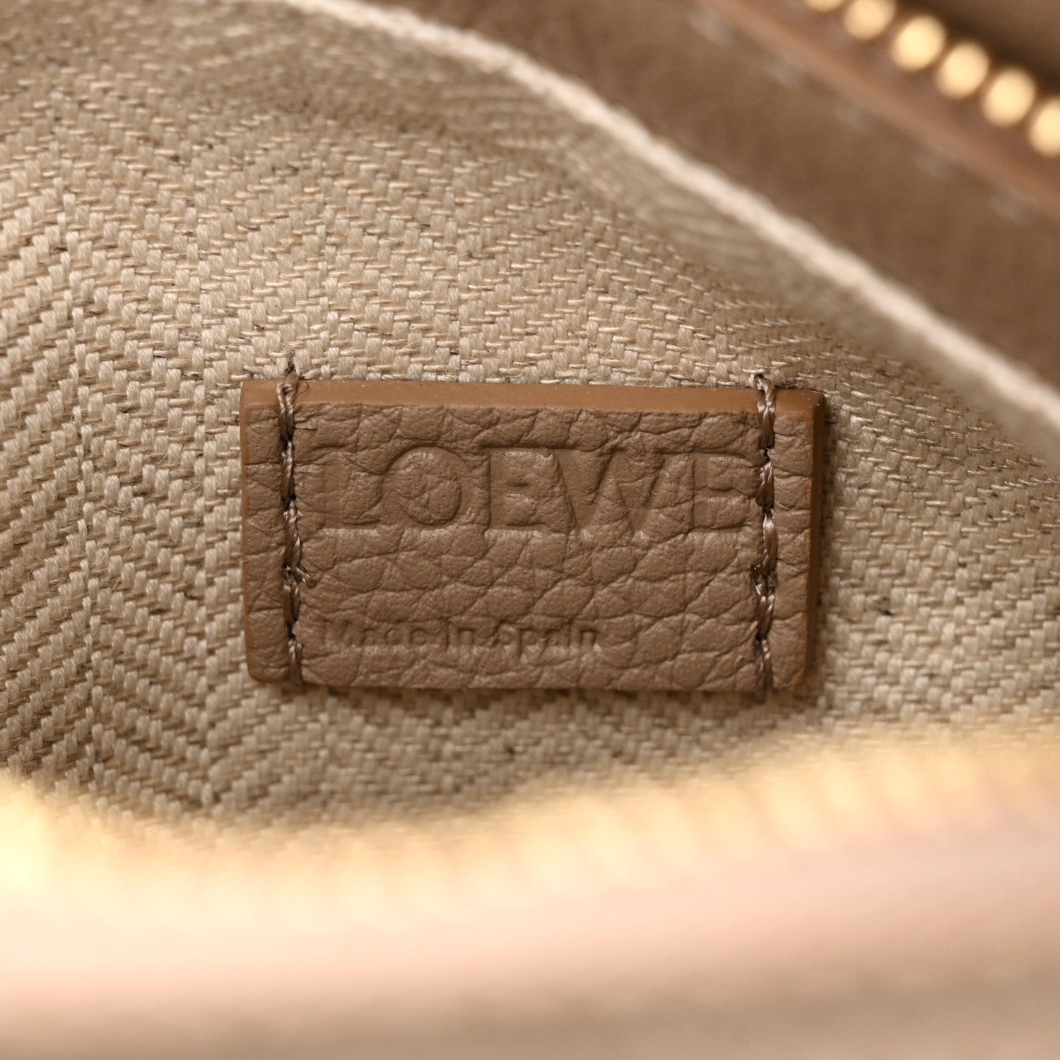 Loewe Calfskin Mini Puzzle Edge Bag Sand 6 of 9
