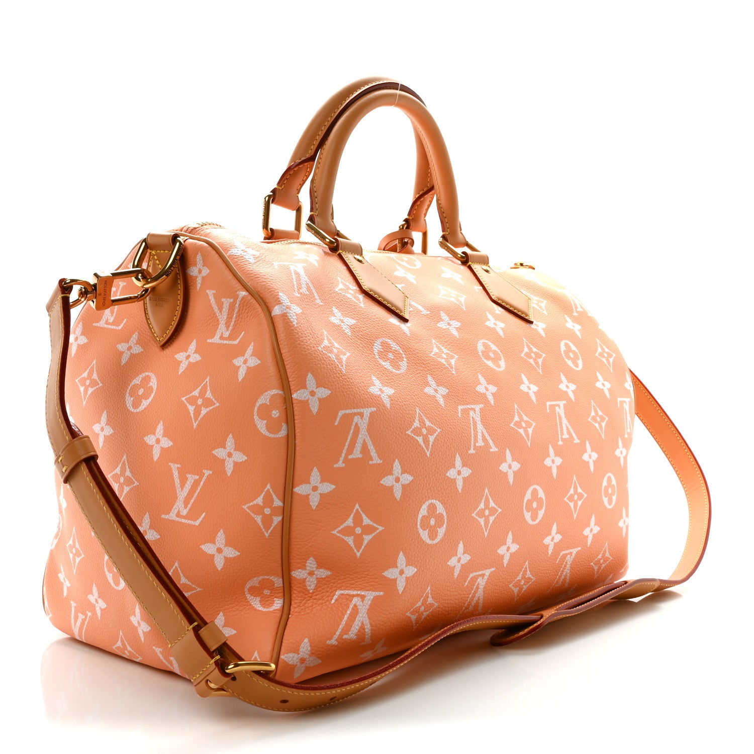 Louis Vuitton Calfskin Monogram Speedy P9 Bandouliere 40