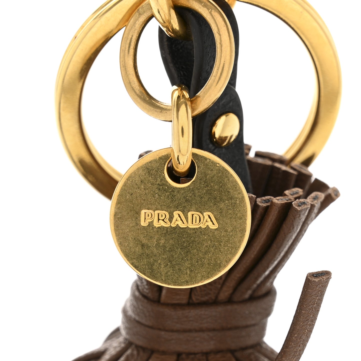 Calfskin Brocade Jasmine Doll Trick Keychain Multicolor