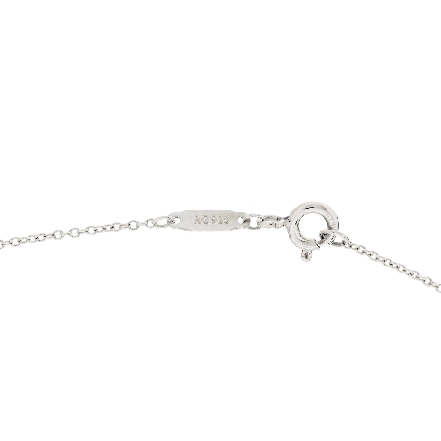 Sterling Silver Mini Infinity Pendant Necklace