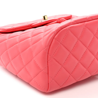 Chanel Lambskin Quilted Mini Urban Spirit Backpack Pink 10 of 11