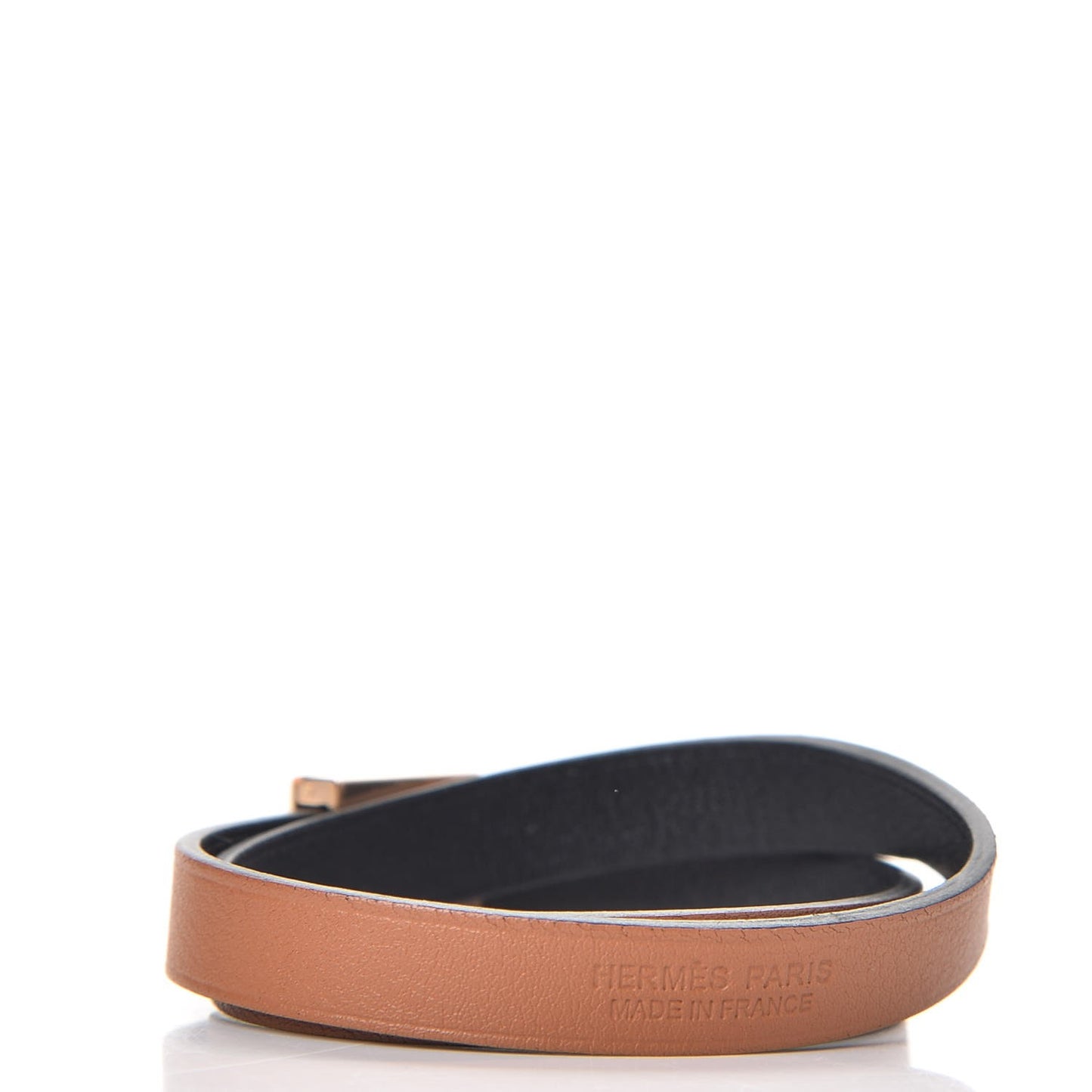 Swift Medor Infini Double Wrap Bracelet T3 Black Gold