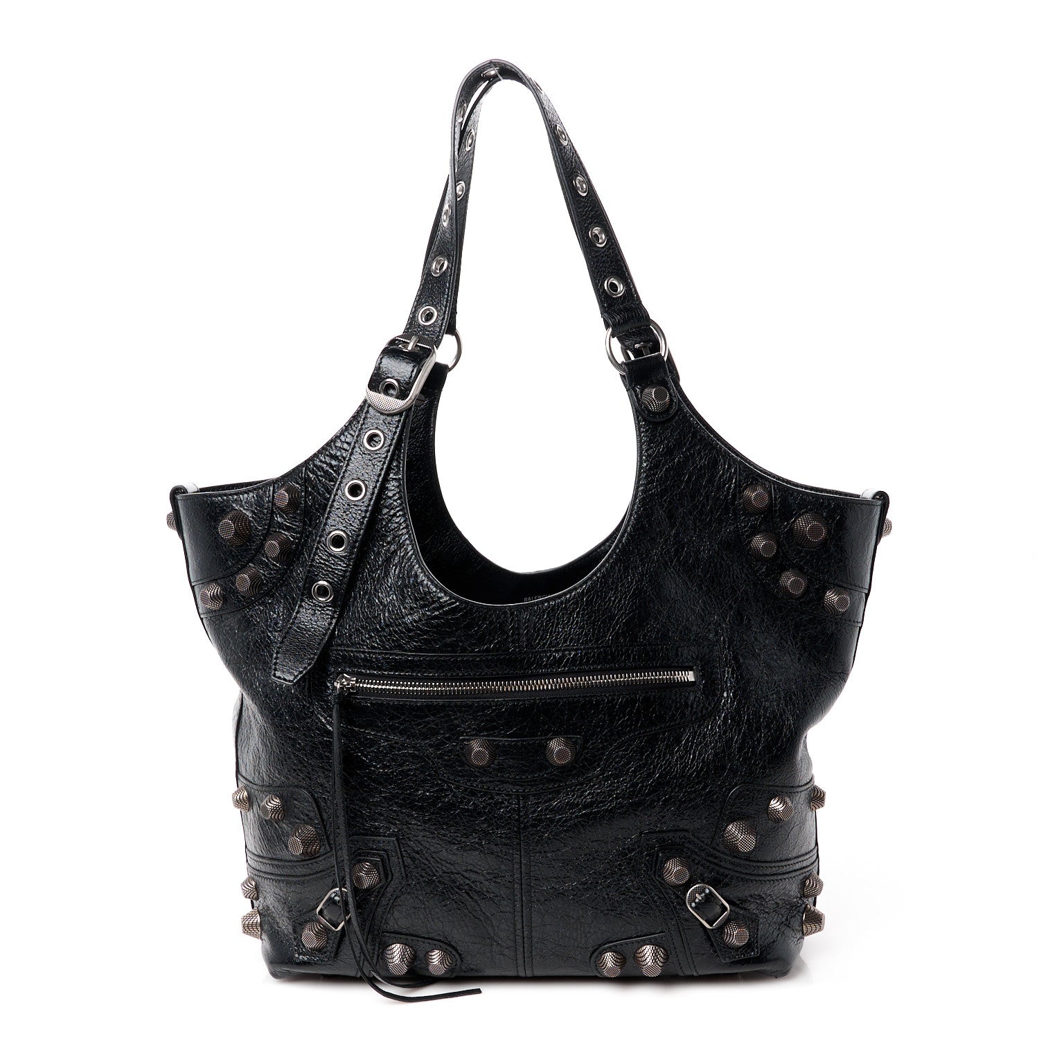 Balenciaga Agneau Arena Medium Le Cagole Carry All Bag Black 1 of 11