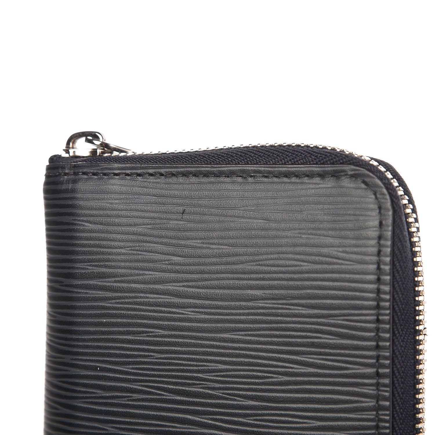Louis Vuitton Epi Zippy Vertical Wallet Blue Nuit 9 of 10