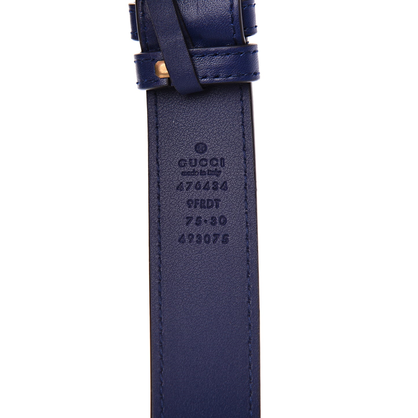Velvet Matelasse GG Marmont Belt Bag 75 30 Cobalt Blue