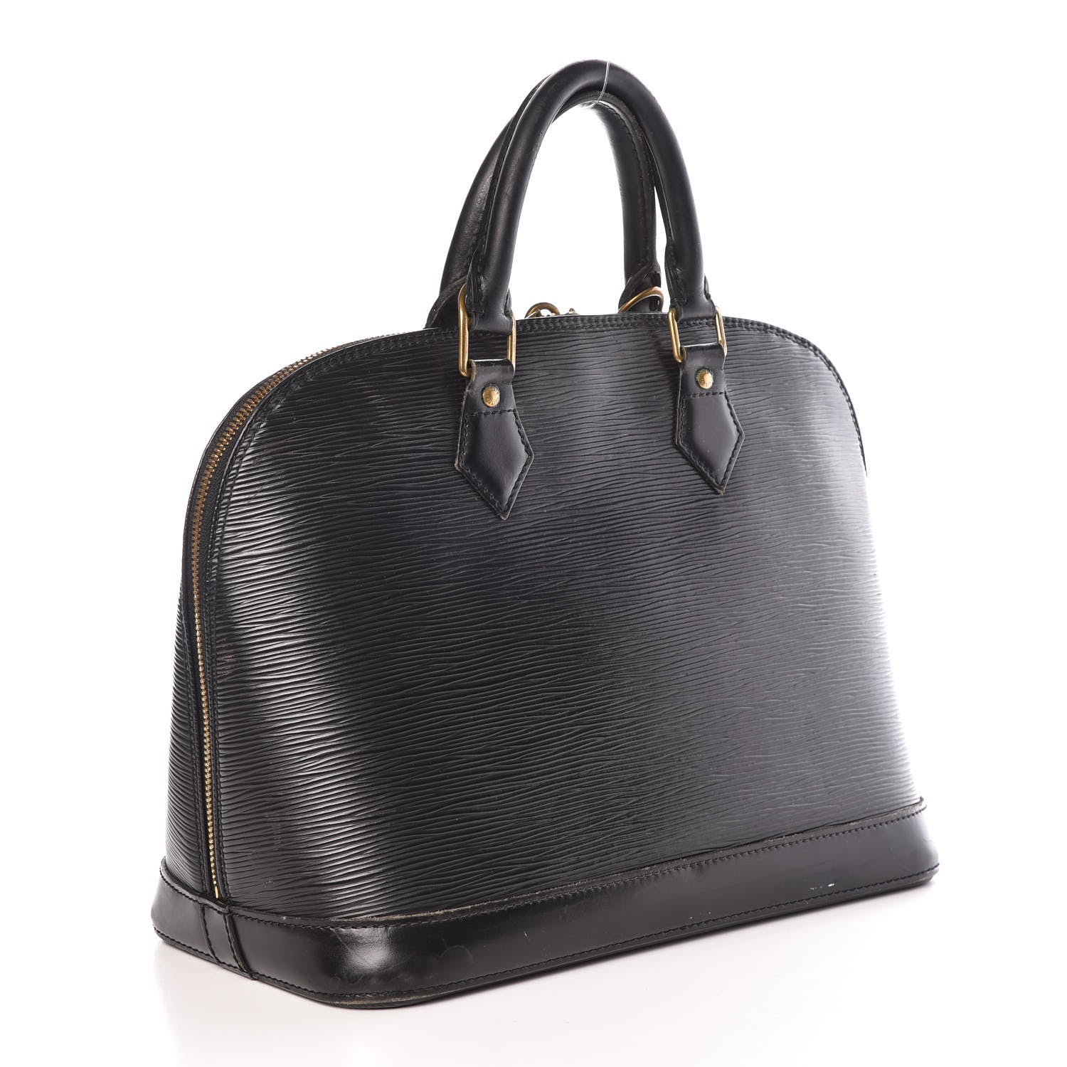 Louis Vuitton Epi Alma PM Black 3 of 11