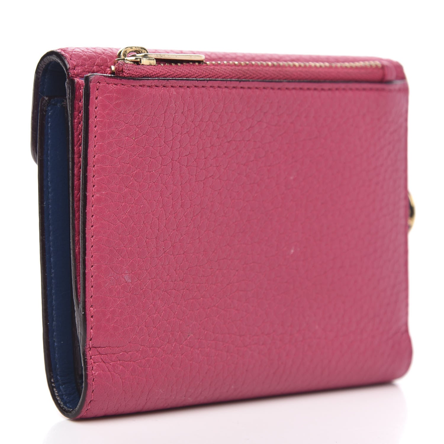 Christian Dior Bullcalf Diorissimo Medium Envelope Wallet Pink 3 of 9