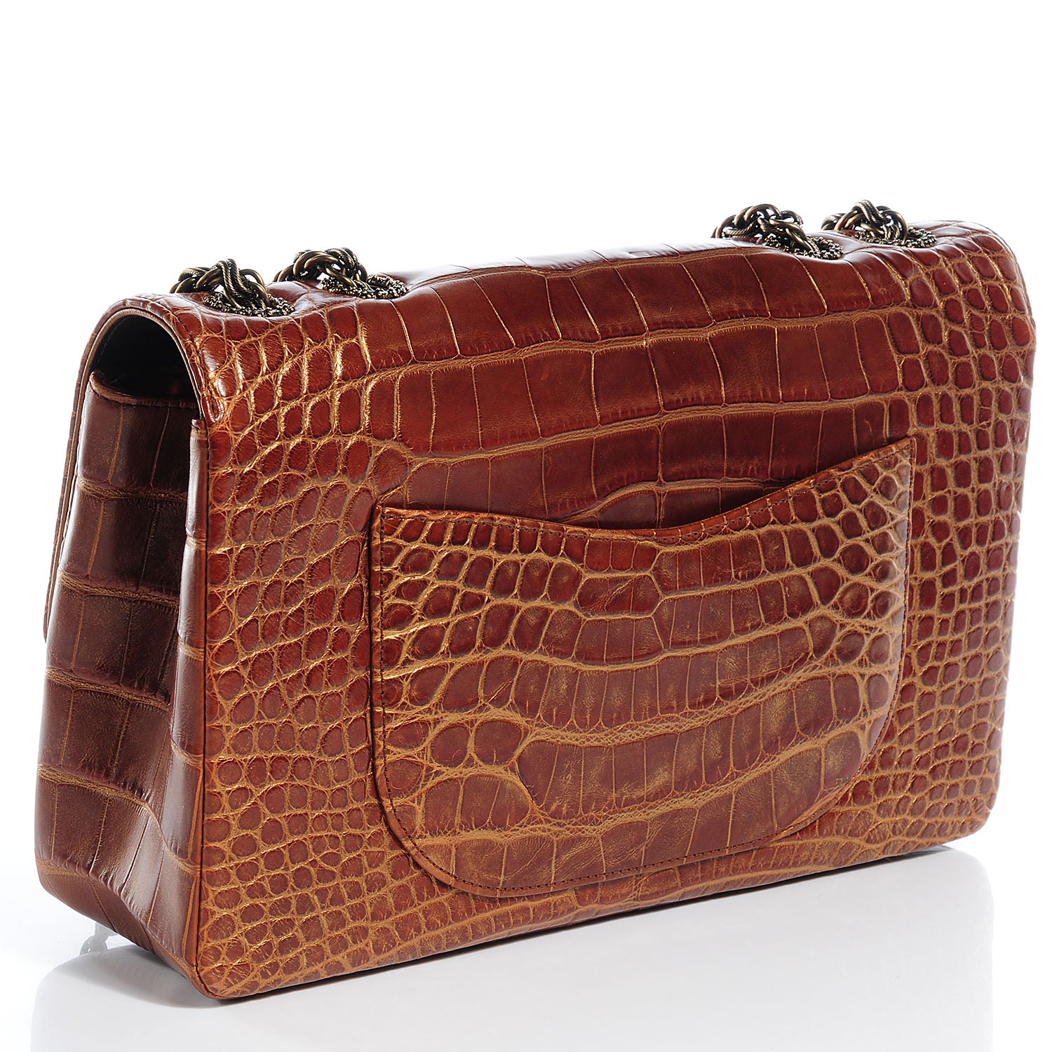 Chanel Alligator 2.55 Reissue 226 Flap Brown 3 of 8