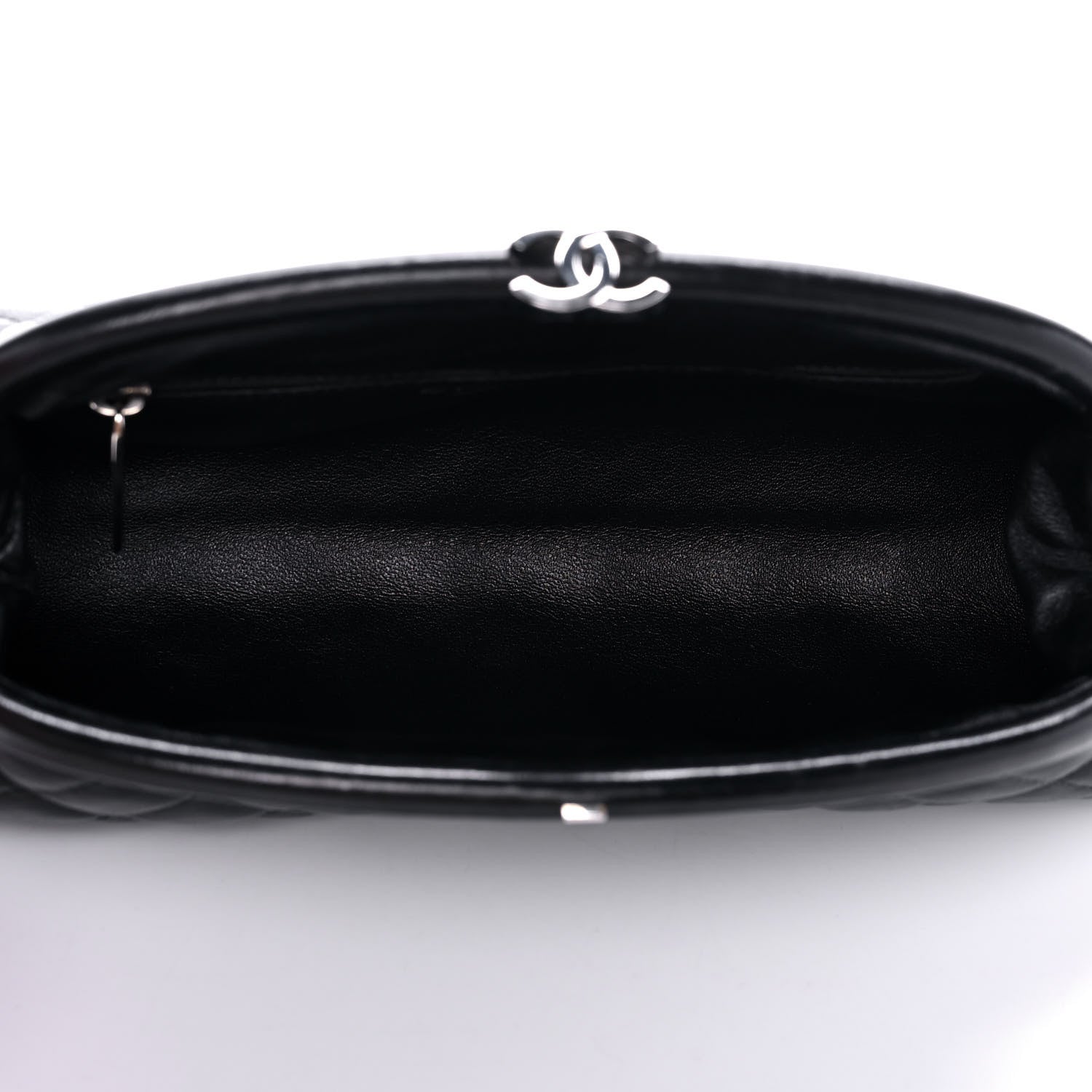 Chanel Lambskin Quilted Timeless Clutch Black 5 of 12