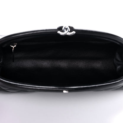 Chanel Lambskin Quilted Timeless Clutch Black 5 of 12