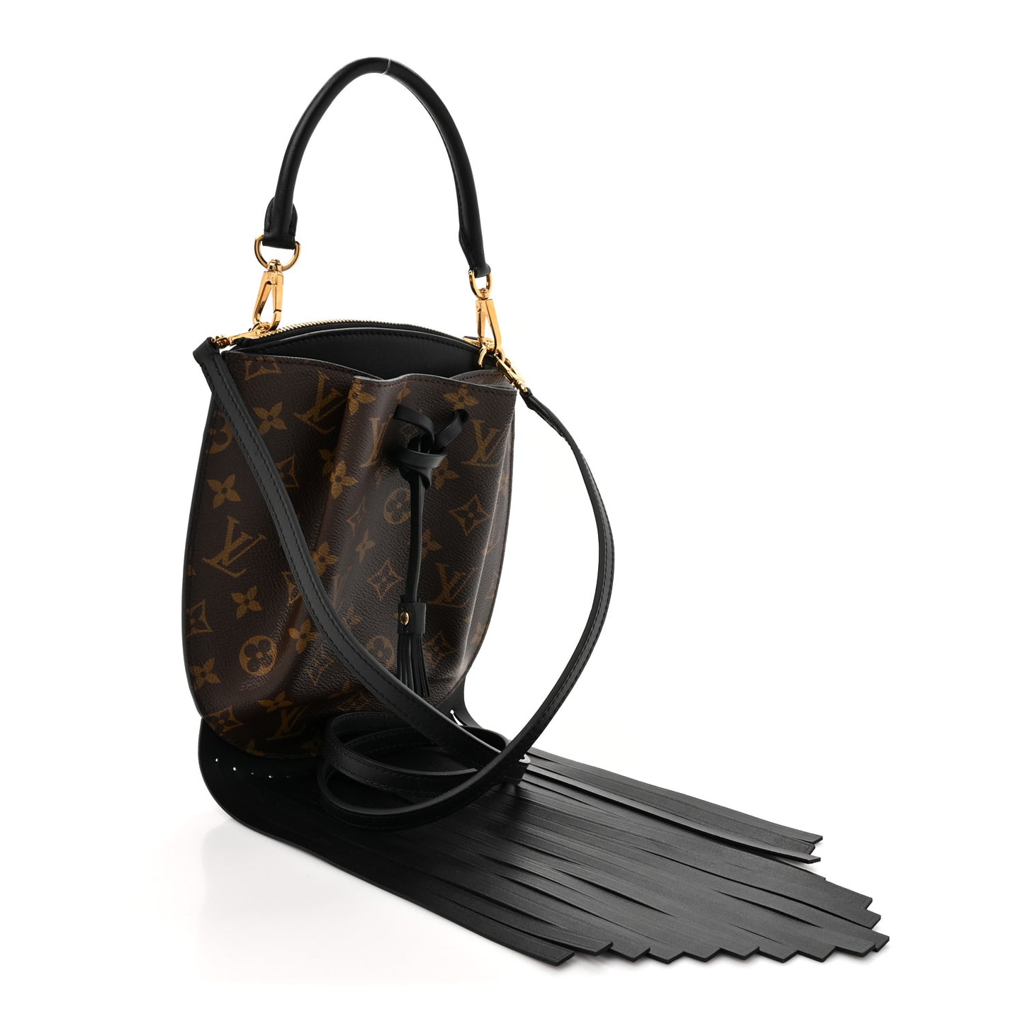 Monogram Fringed Noe