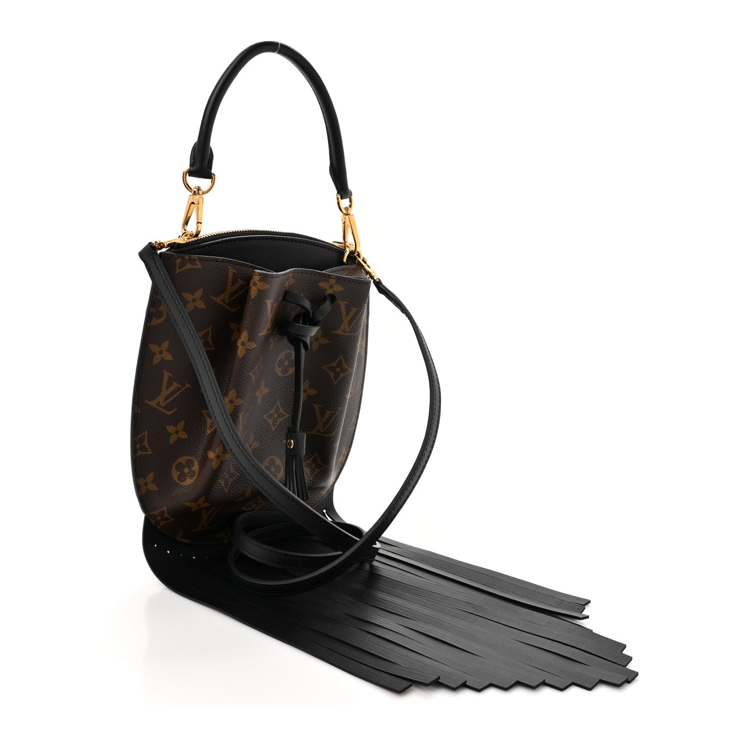 Louis Vuitton Monogram Fringed Noe 2 of 10