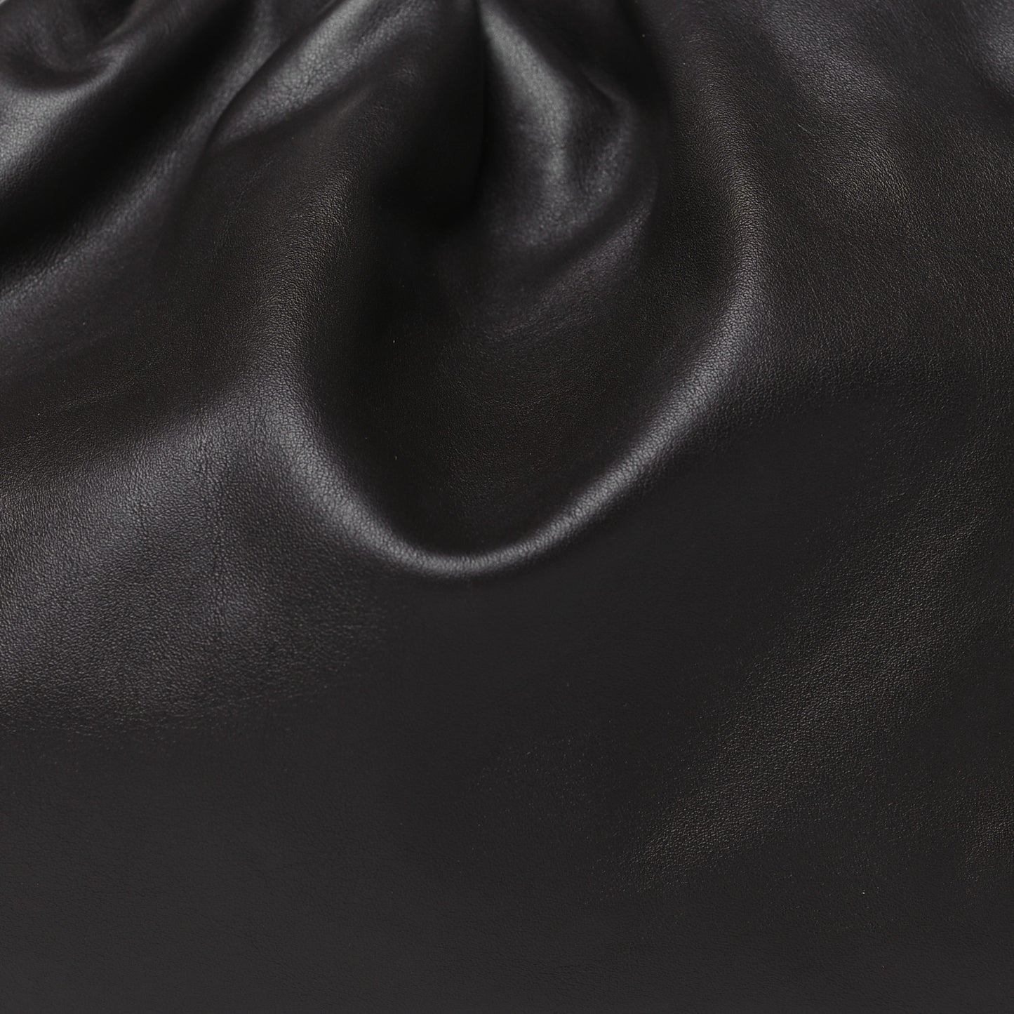 Smooth Butter Calf The Pouch Oversized Clutch Fondant