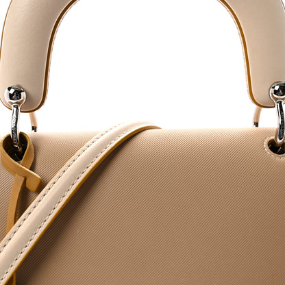 Burberry Trench Calfskin Medium DK88 Top Handle Bag Honey Ochre Yellow 8 of 10