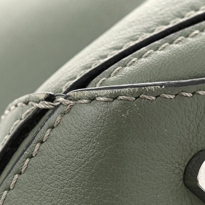 Loewe Calfskin Large Puzzle Bag Dark Sage 13 of 14