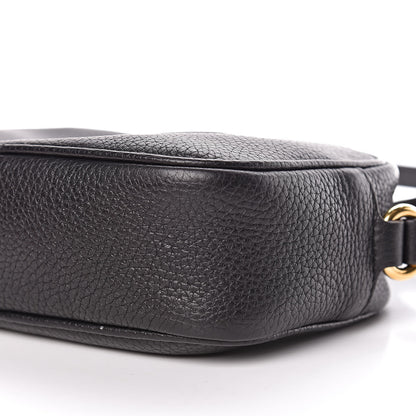 Gucci Pebbled Calfskin Mini Soho Disco Bag Black 9 of 10