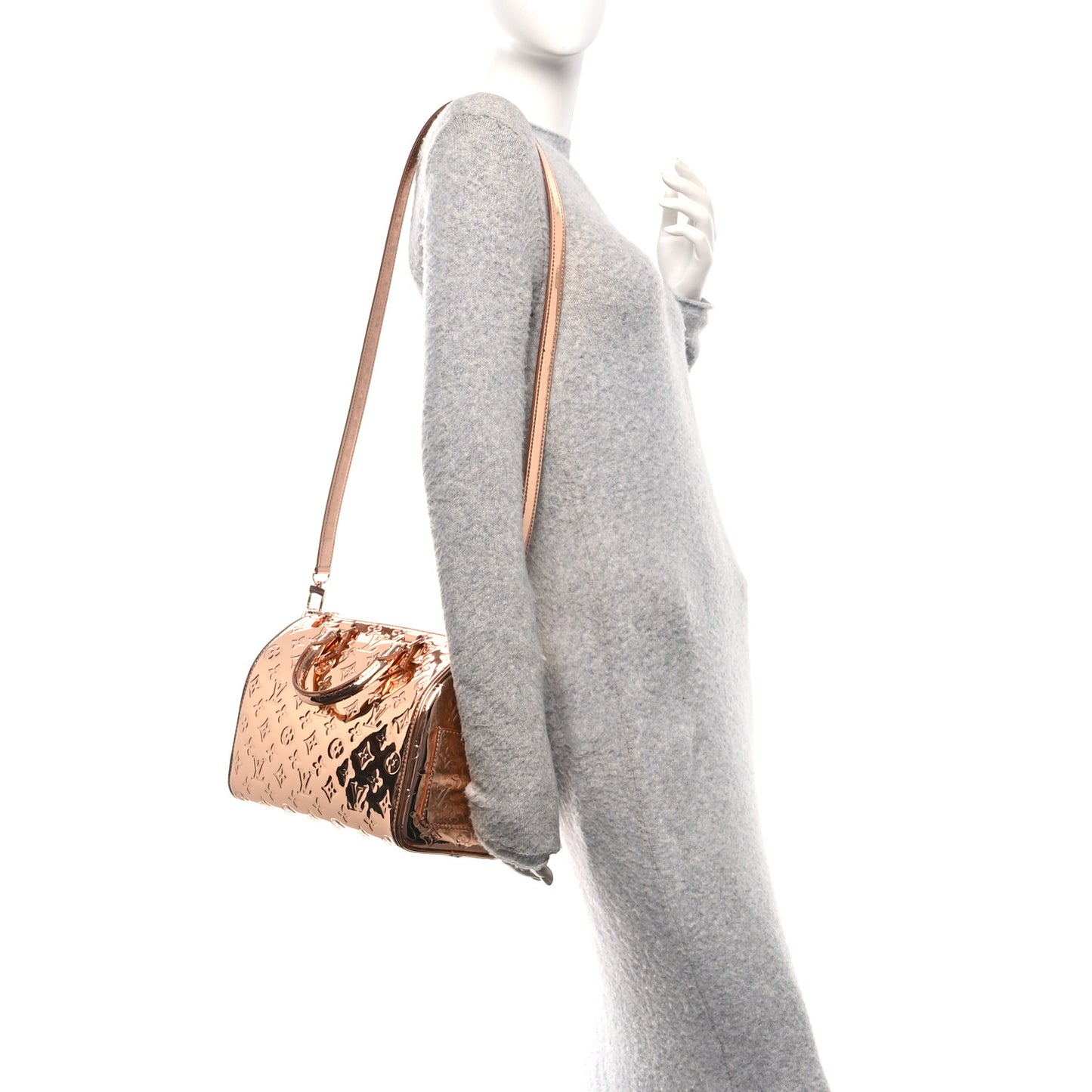 Monogram Miroir Speedy Bandouliere 25 Copper