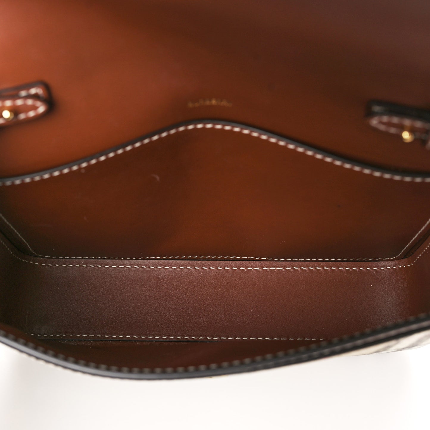 Calfskin Vintage Check New Hampshire Bag Archive Beige Tan