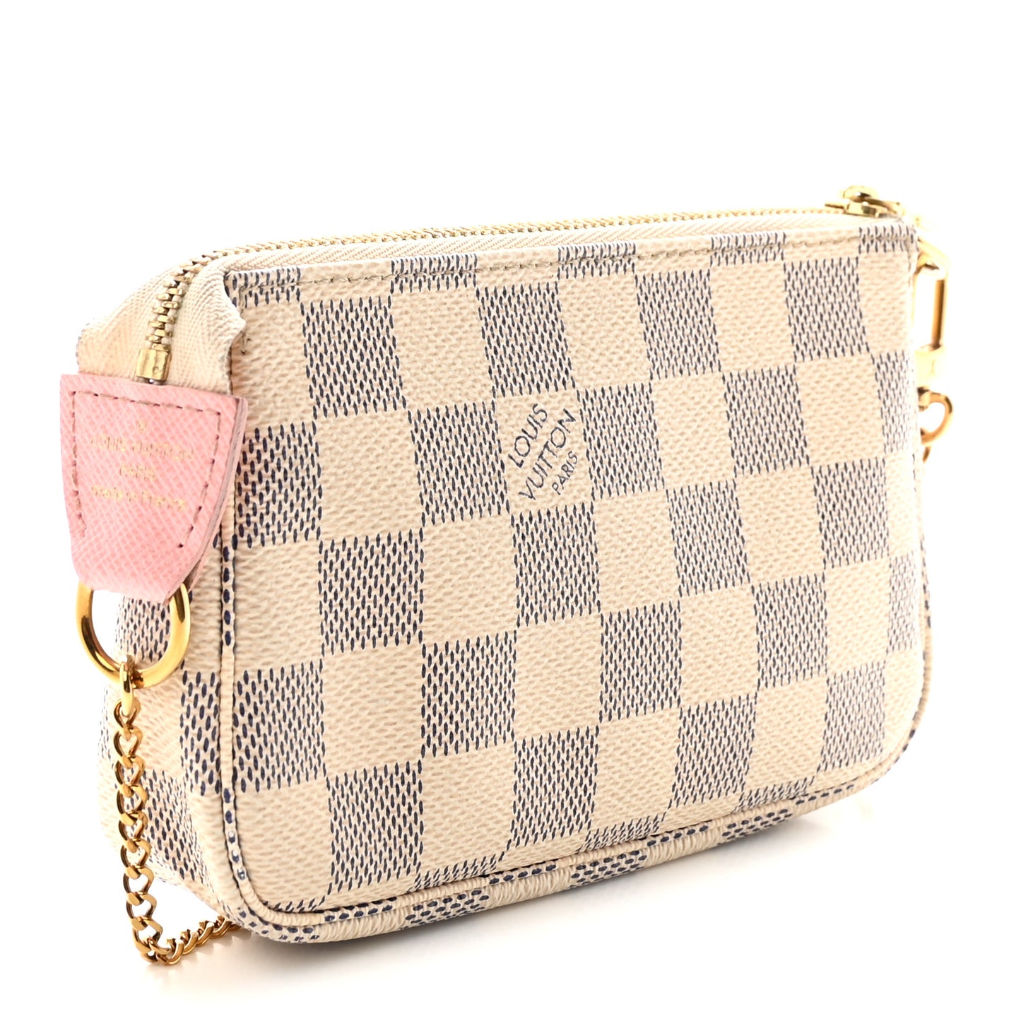 Damier Azur 2018 Christmas Animation Mini Pochette Accessories