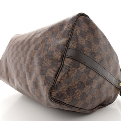 Louis Vuitton Damier Ebene Speedy Bandouliere 35 9 of 15