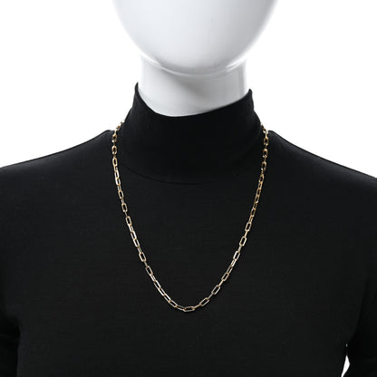 Cartier 18K Yellow Gold SM Santos De Cartier Link Necklace 2 of 5