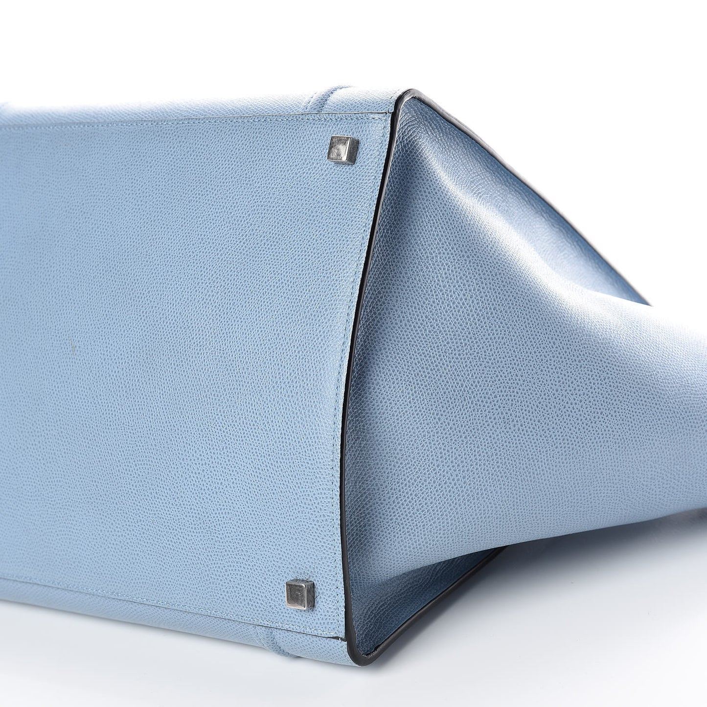 Grained Calfskin Medium Phantom Luggage Sky Blue