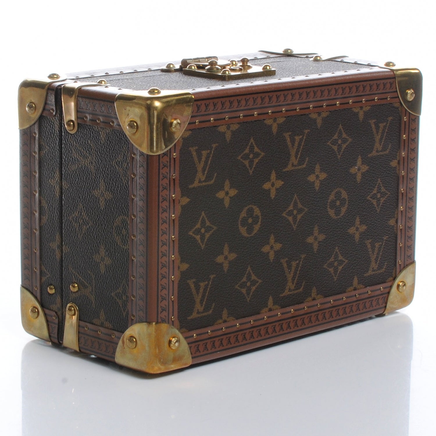 Louis Vuitton Monogram Coffret Tresor 24 4 of 10