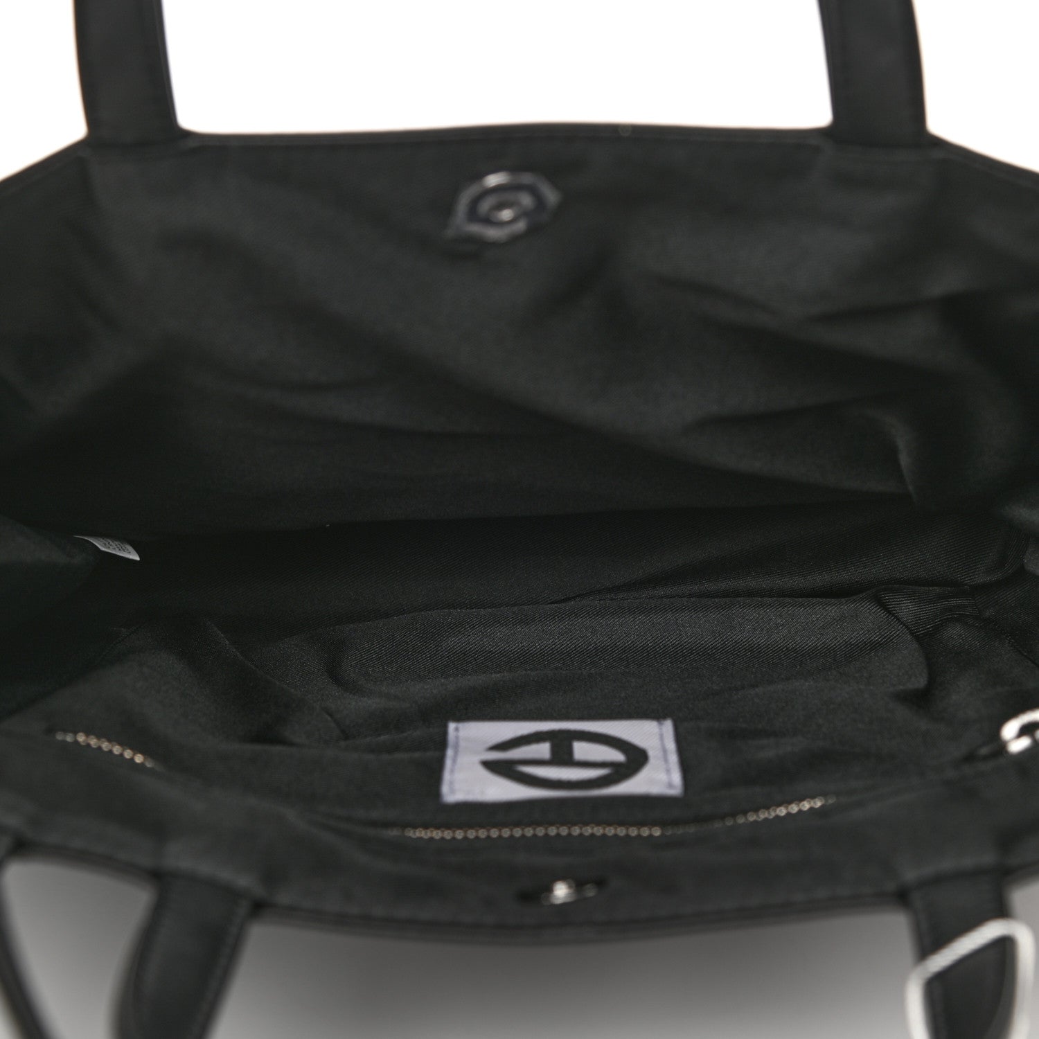 Telfar Vegan Leather Medium Shopping Bag Black 5 of 8