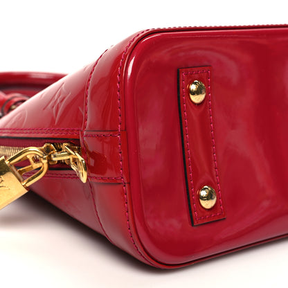 Louis Vuitton Vernis Alma BB Rose Indien 8 of 11