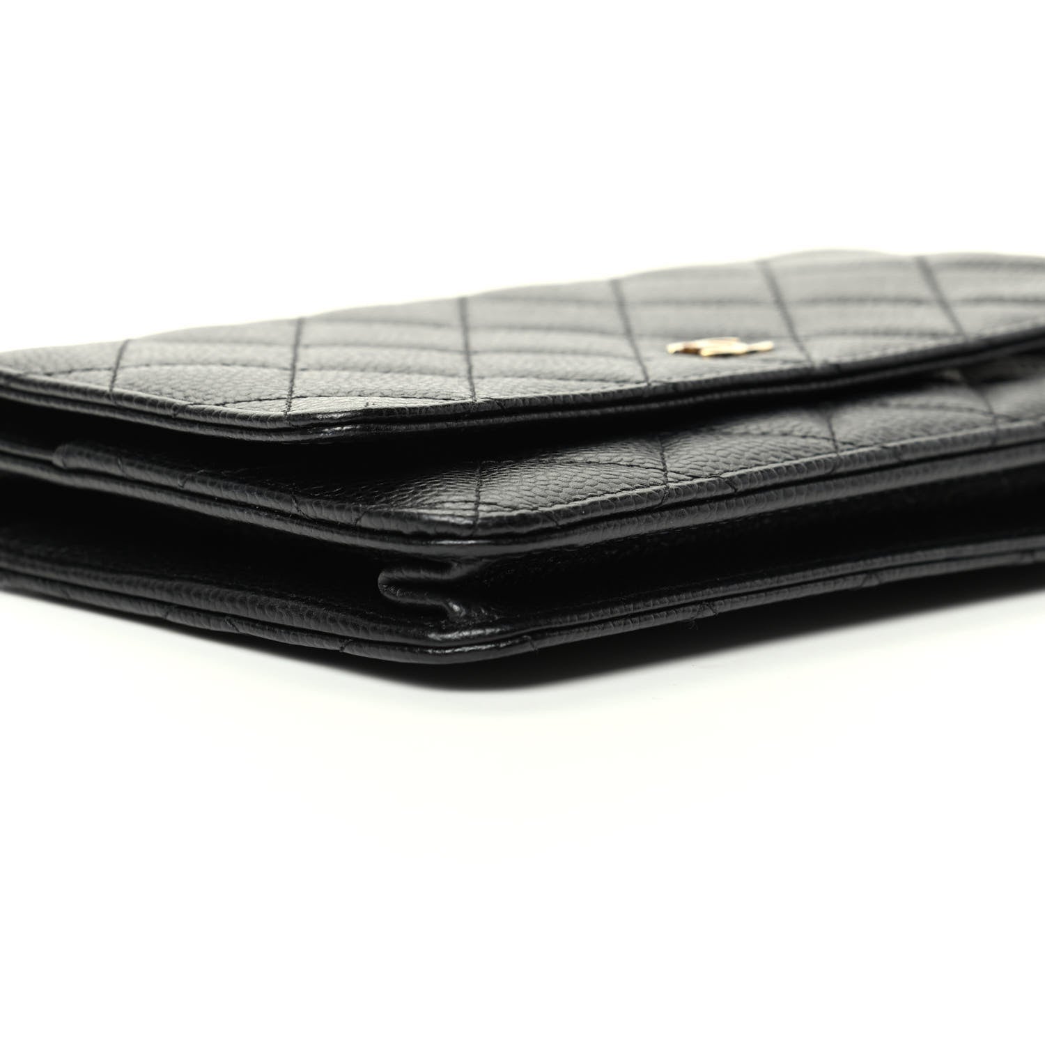 Chanel Caviar Quilted Wallet On Chain WOC Black 6 of 11