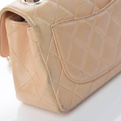 Chanel Lambskin Quilted Extra Mini Flap Light Beige 14 of 27
