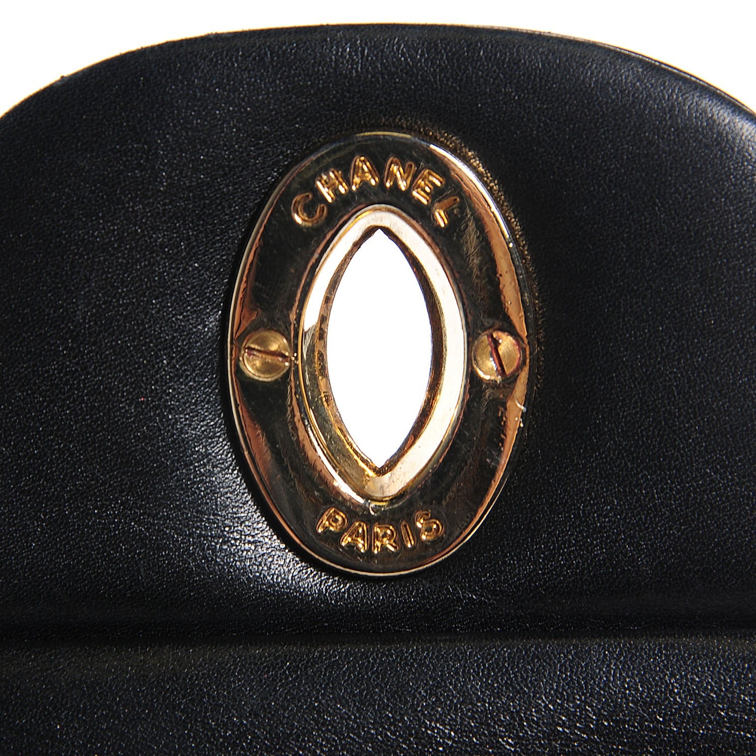 Chanel Lambskin Quilted XL Jumbo Flap Black 6 of 9