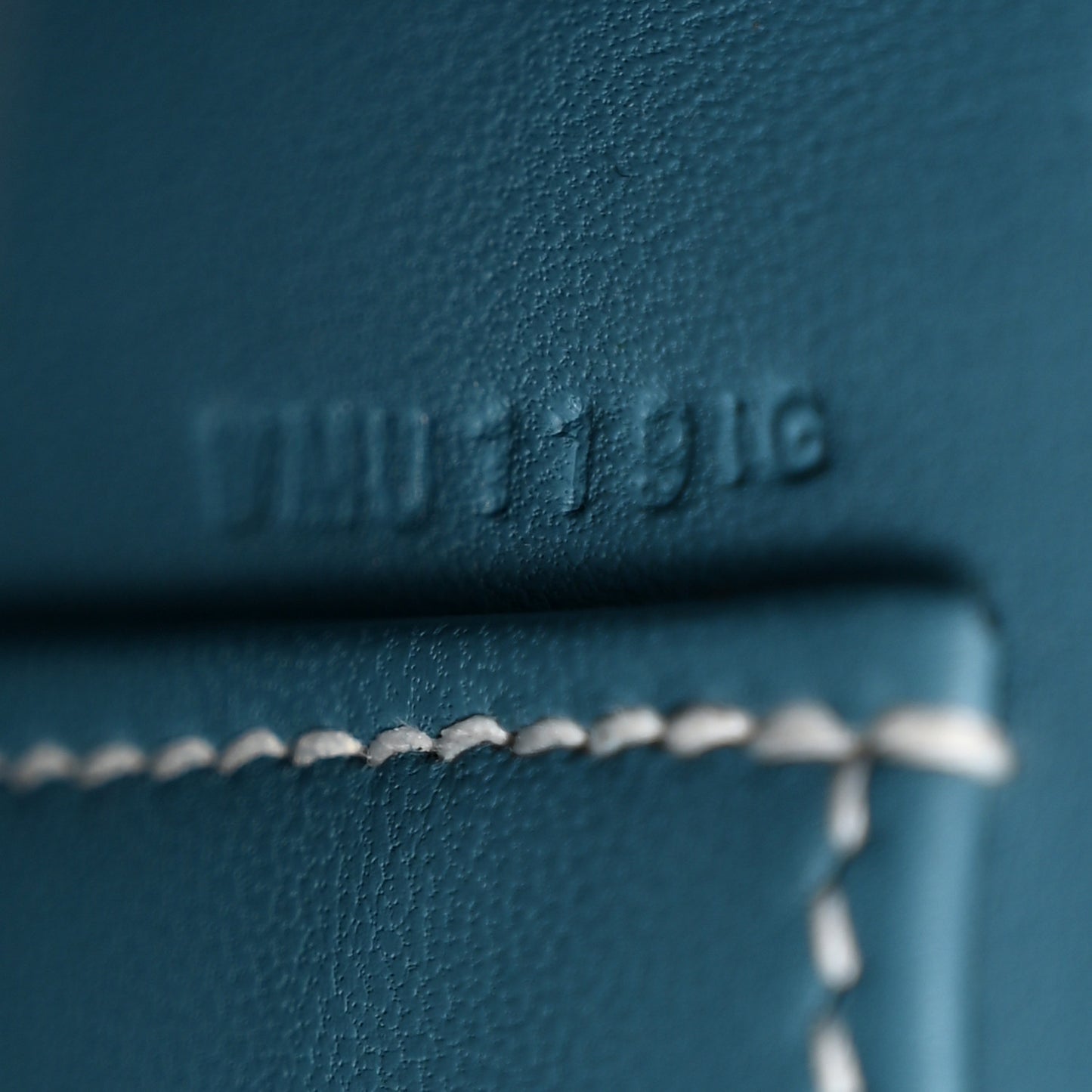 Epsom Mini Kelly Sellier 20 New Blue Jean