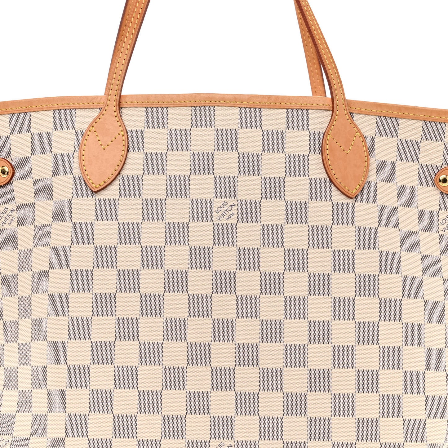 Damier Azur Neo Neverfull MM Rose Ballerine