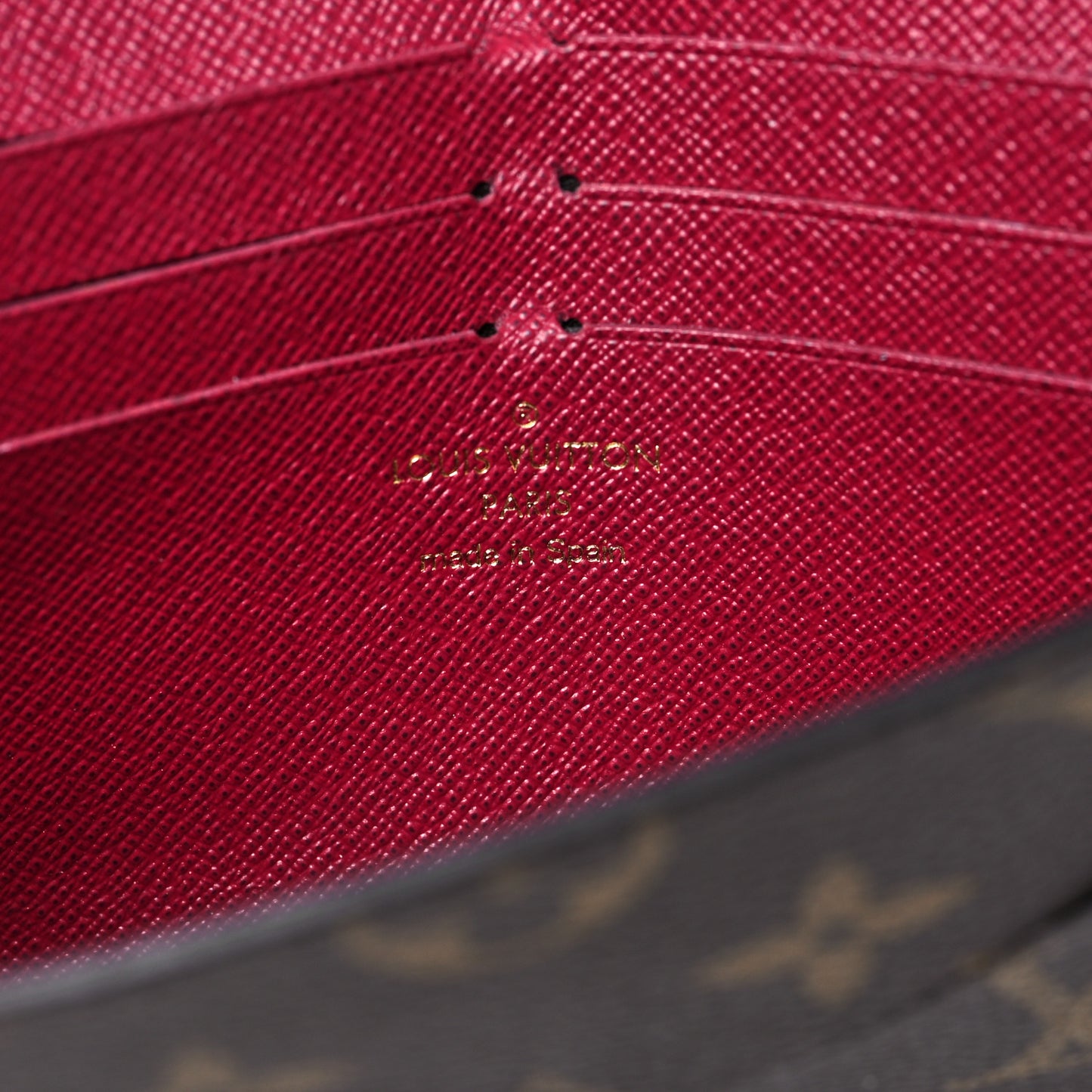 Monogram Jeanne Wallet Fuchsia