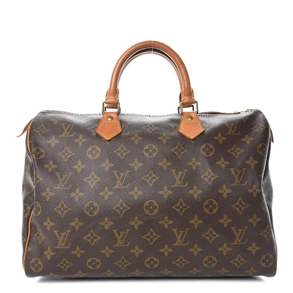 Louis Vuitton Monogram Speedy 35 1 of 14