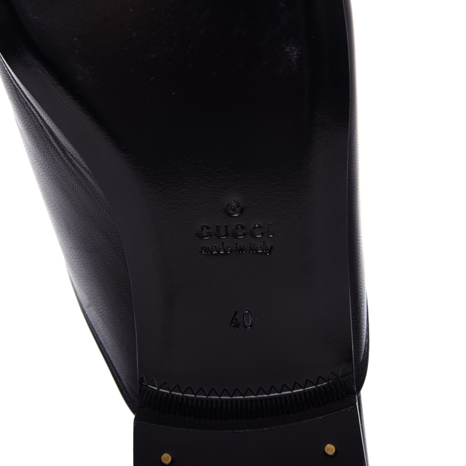 Gucci Malaga Kid Bead Embellished Womens Princetown Slippers 40 Black 9 of 11