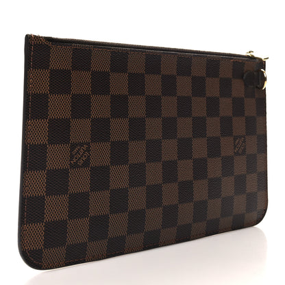 Louis Vuitton LOUIS VUITTON Damier Ebene Neverfull MM GM Pochette 3 of 8