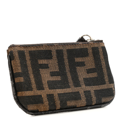 Fendi Zucca Forever Coin Pouch Key Case Nocciola 3 of 9