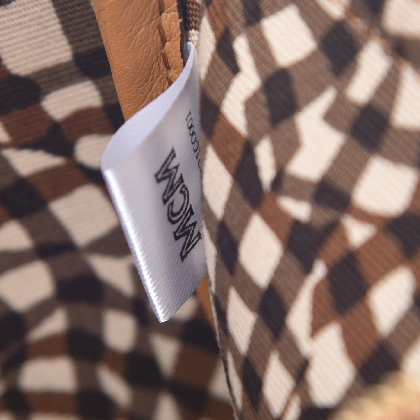 Visetos Liz Shopper Tote Pouch Cognac