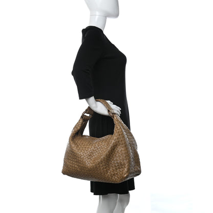 Bottega Veneta Chevre Intrecciato Sloane Hobo Ottone 2 of 9