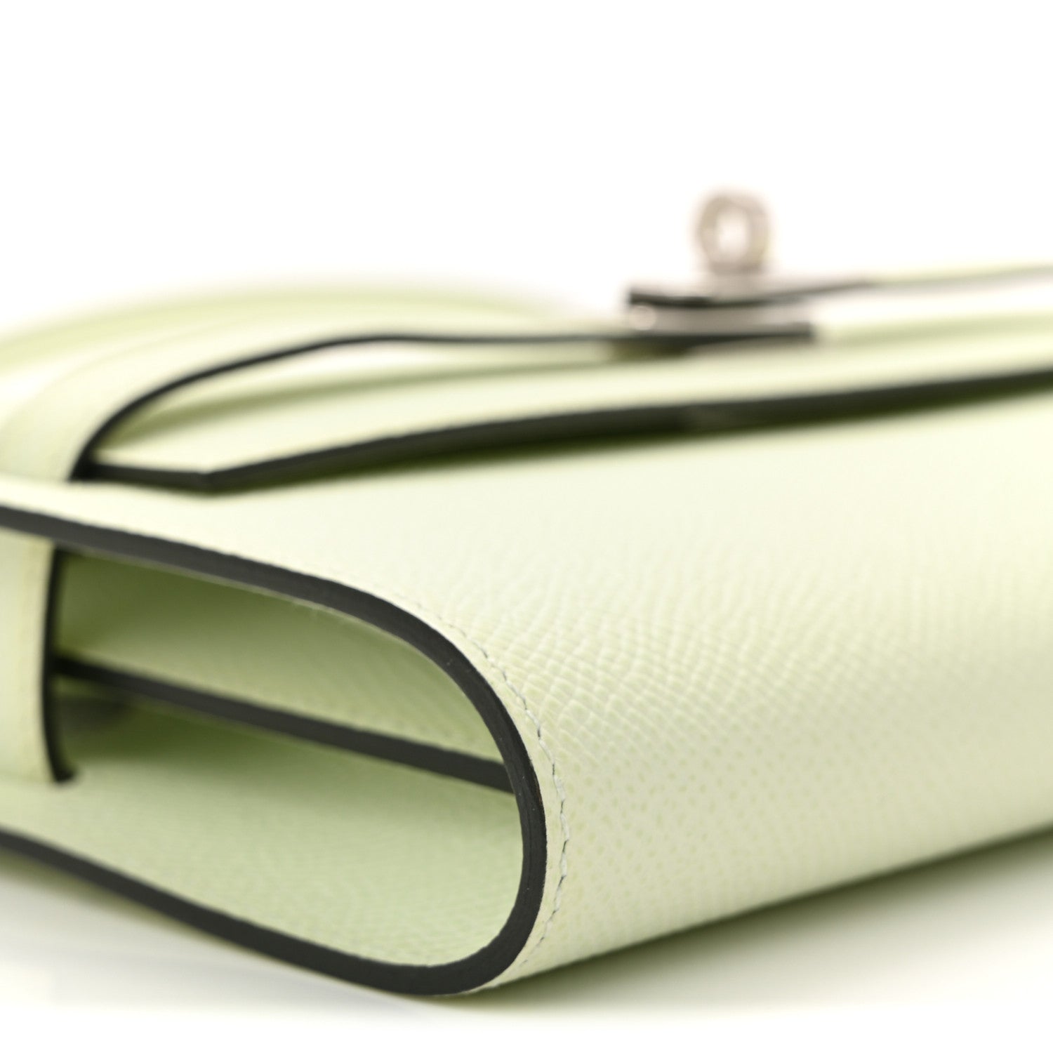 Hermes Epsom Kelly Wallet To Go Vert Fizz 8 of 10