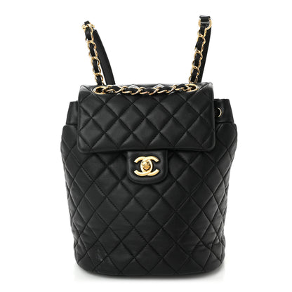 Chanel Lambskin Quilted Mini Urban Spirit Backpack Black 1 of 12